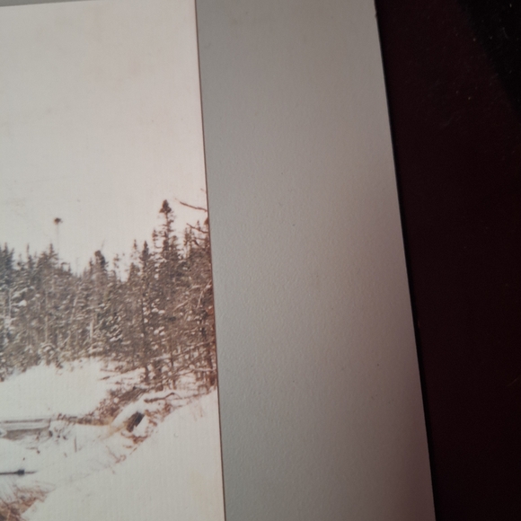 Vintage 1992 Derek Hendsbee "Winter in Lundy" PERMAplaque Art 16"X12" - Picture 6 of 16